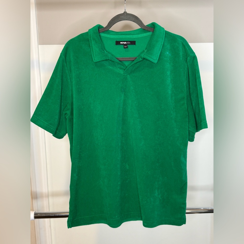 NOVAMEN Green Polo Shirt